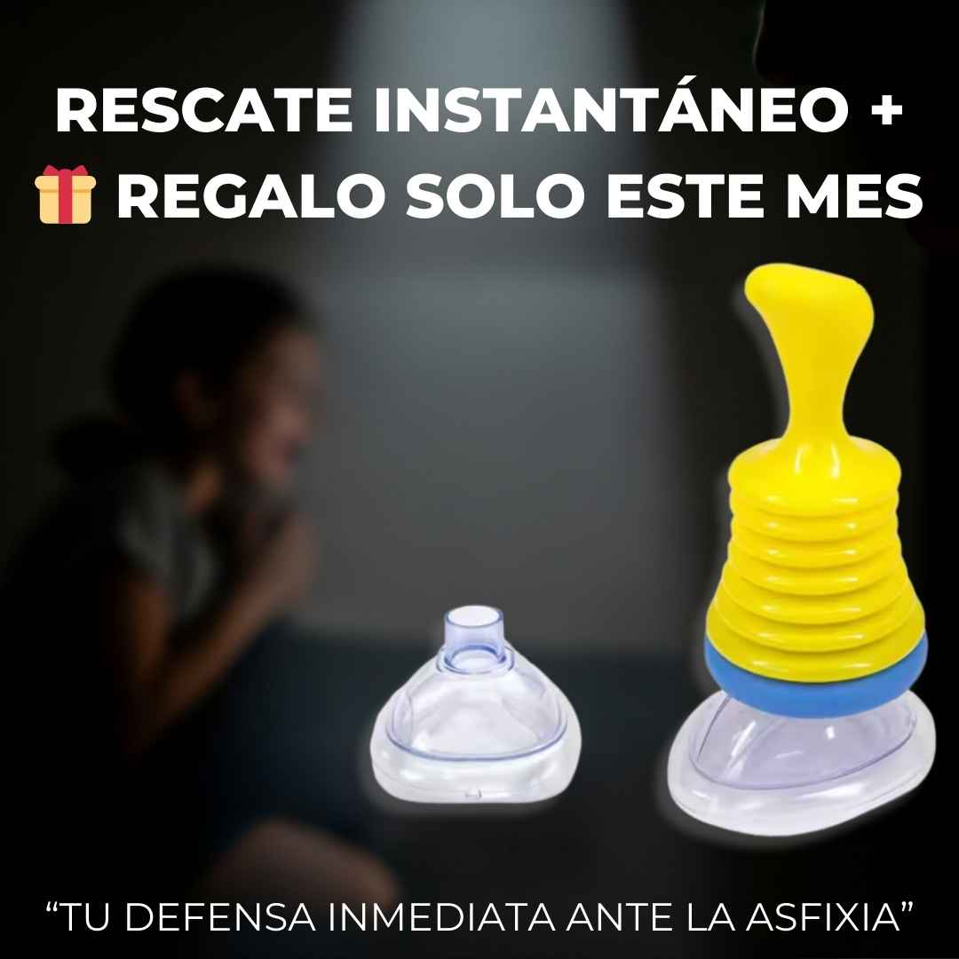 Dispositivo de emergencia, salvavidas o antiasfixia con 🎉 Regalo