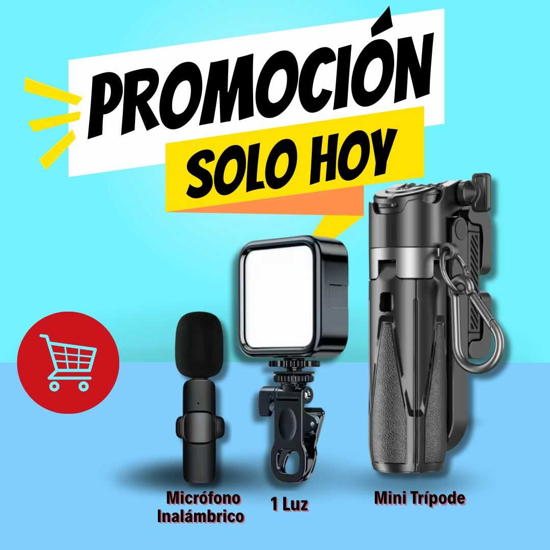 Mini Kit de Grabación Pro 4 en 1 – Excepro™