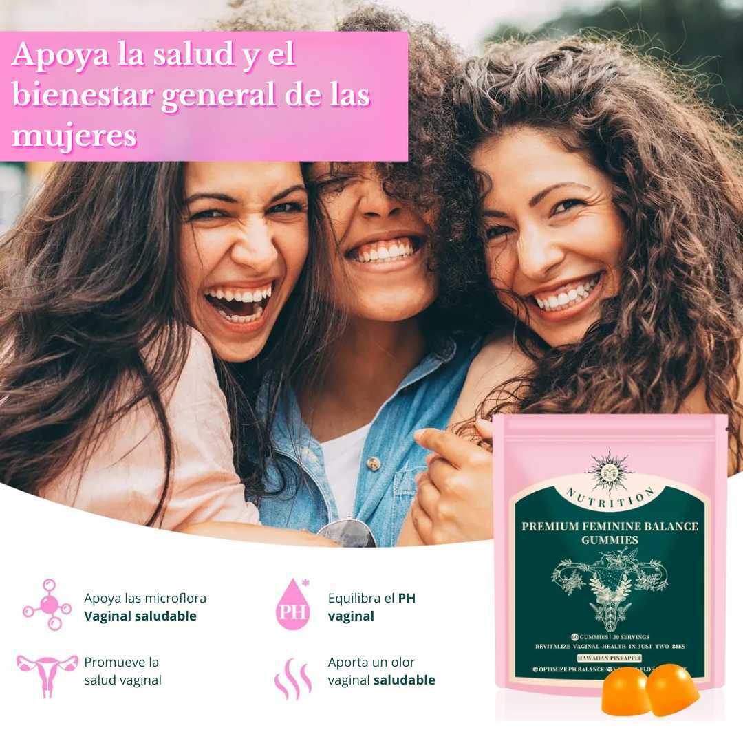 Gomitas probióticas para mujeres