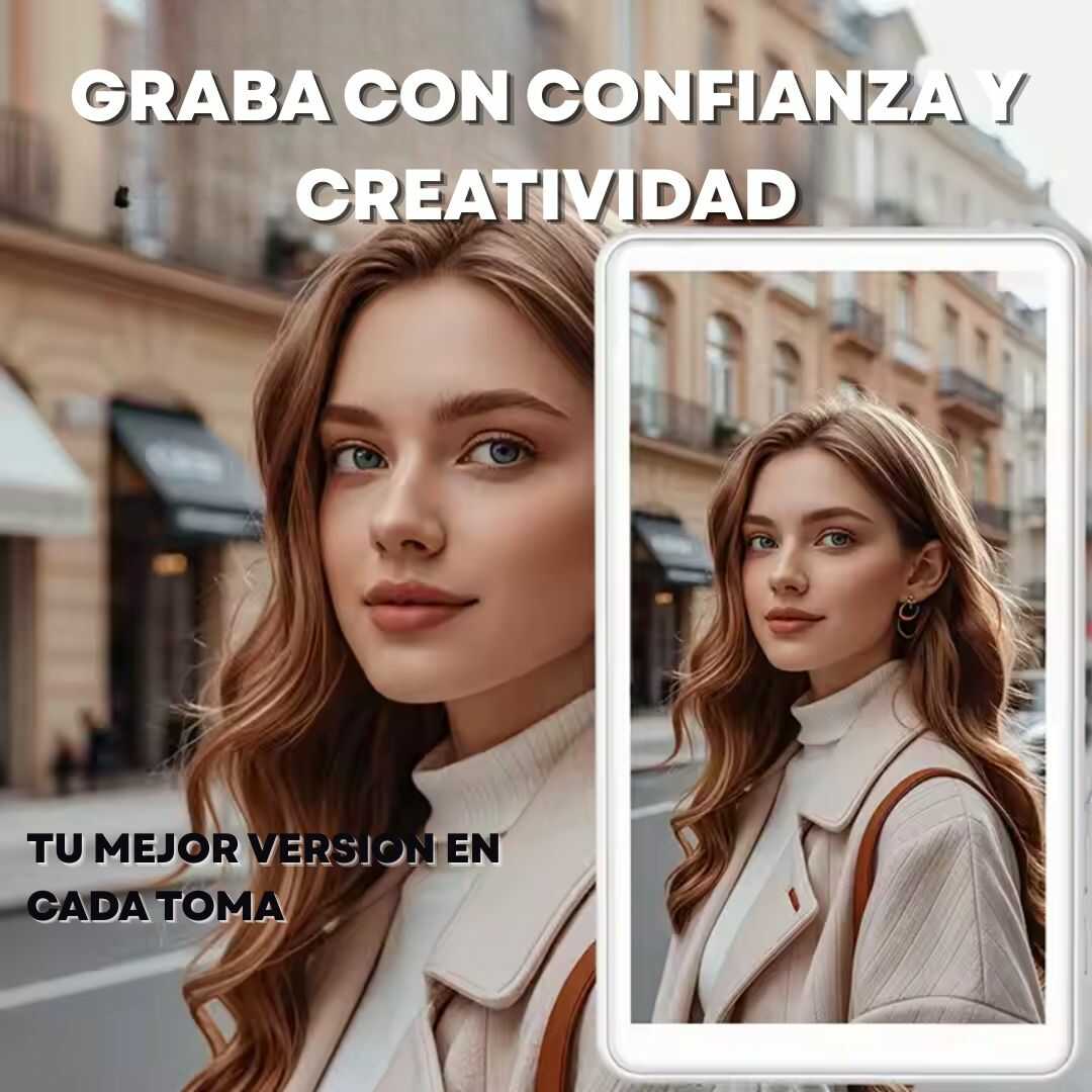 Promo MirrorView ¡Mírate mientras grabas y luce increíble!