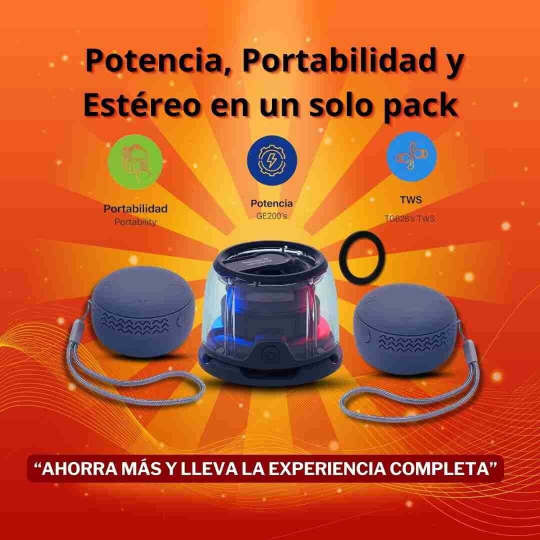 🎶 Sonido Completo en un Solo Pack GE200 + 2TG628