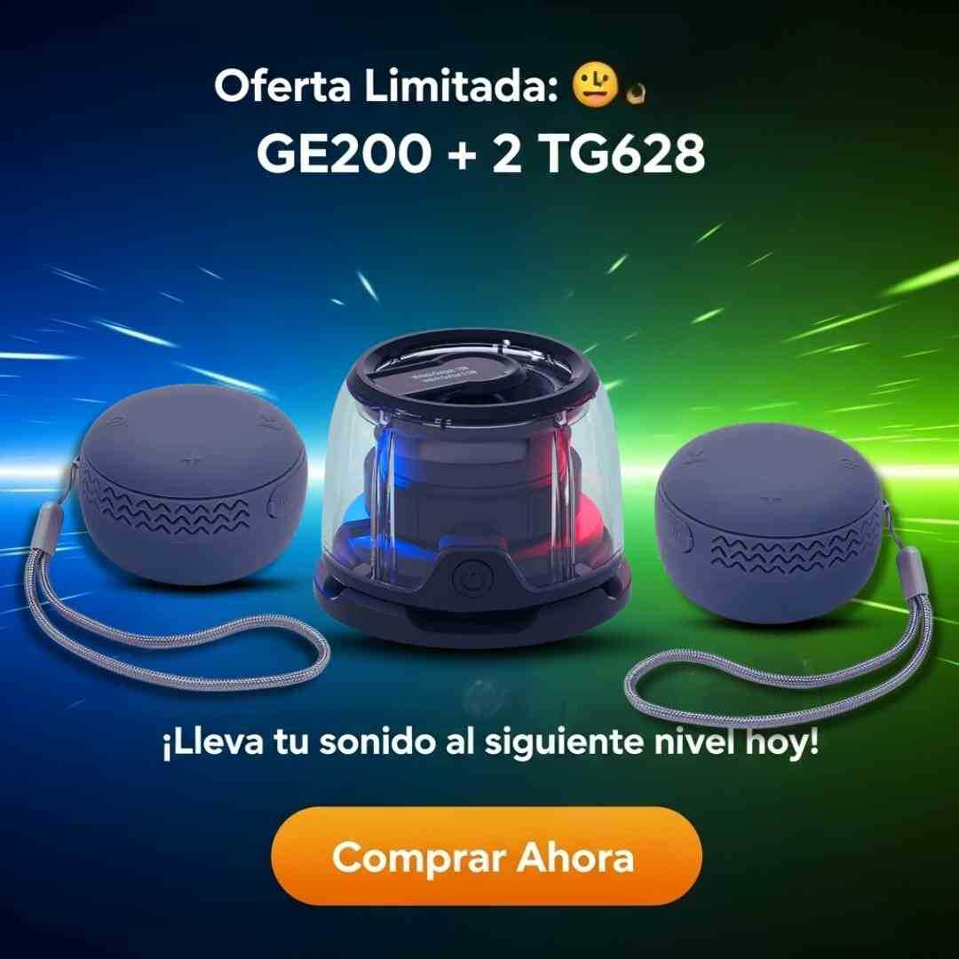 🎶 Sonido Completo en un Solo Pack GE200 + 2TG628