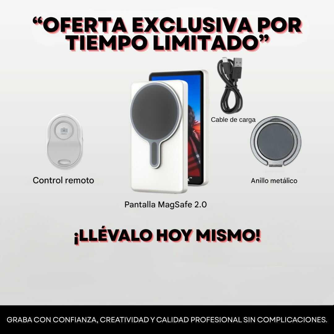 Promo MirrorView ¡Mírate mientras grabas y luce increíble!