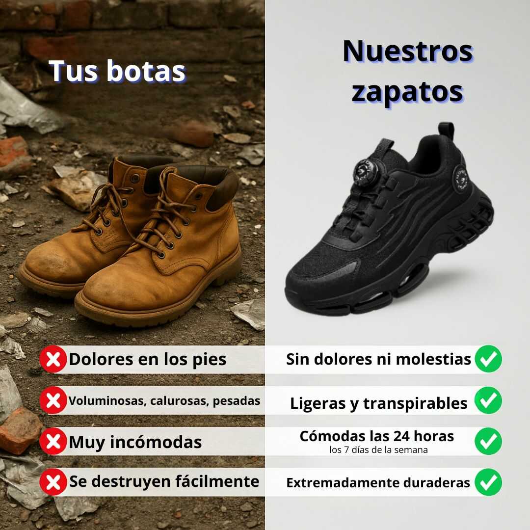 Zapatos unisex premium: bonitos, seguros. cómodos y ligeros