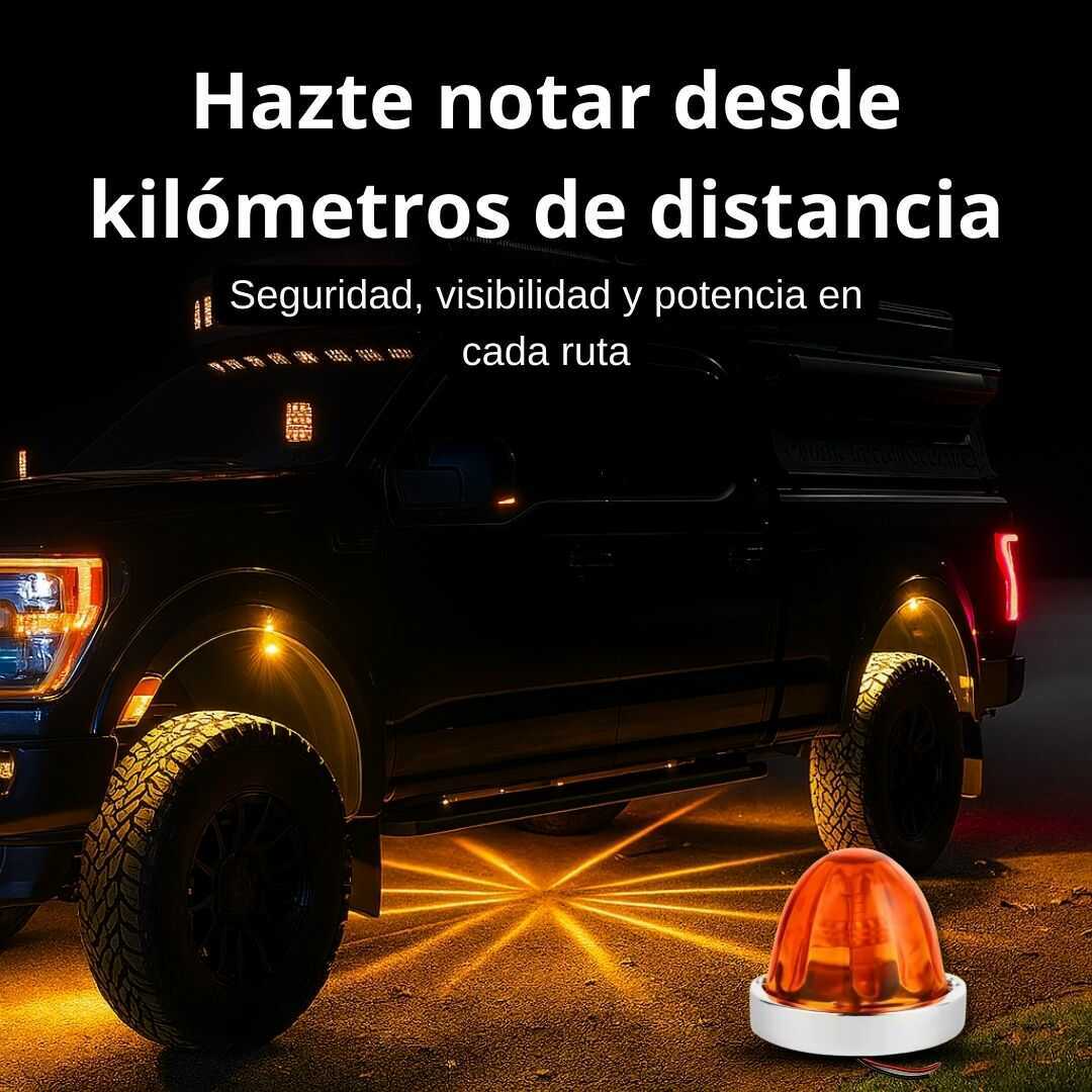 🔧 Señaliza con potencia y estilo: Luz LED de señalización para vehículos