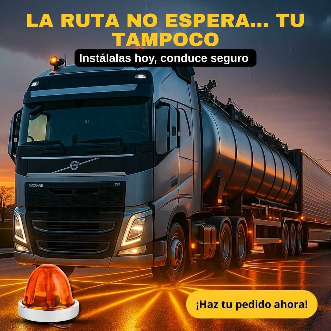 🔧 Señaliza con potencia y estilo: Luz LED de señalización para vehículos