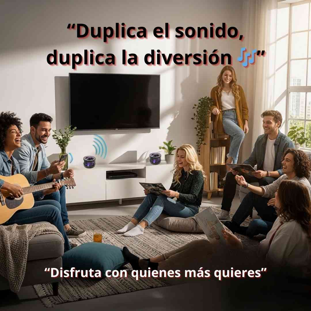 👉 “¡Explosión de sonido! 🔥 Llévate 2 Altavoces Q5 por solo S/99”