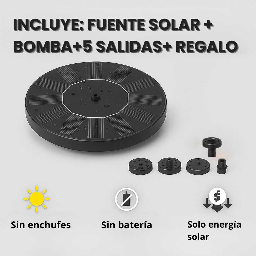 🌿Convierte tu Jardín en un Oasis Solar🌞