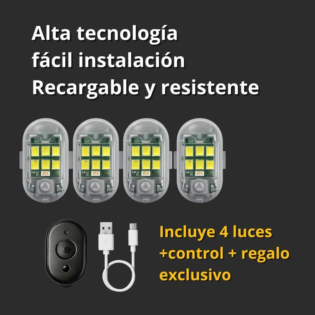 FlashRide Pro (Pack de 4) + Control