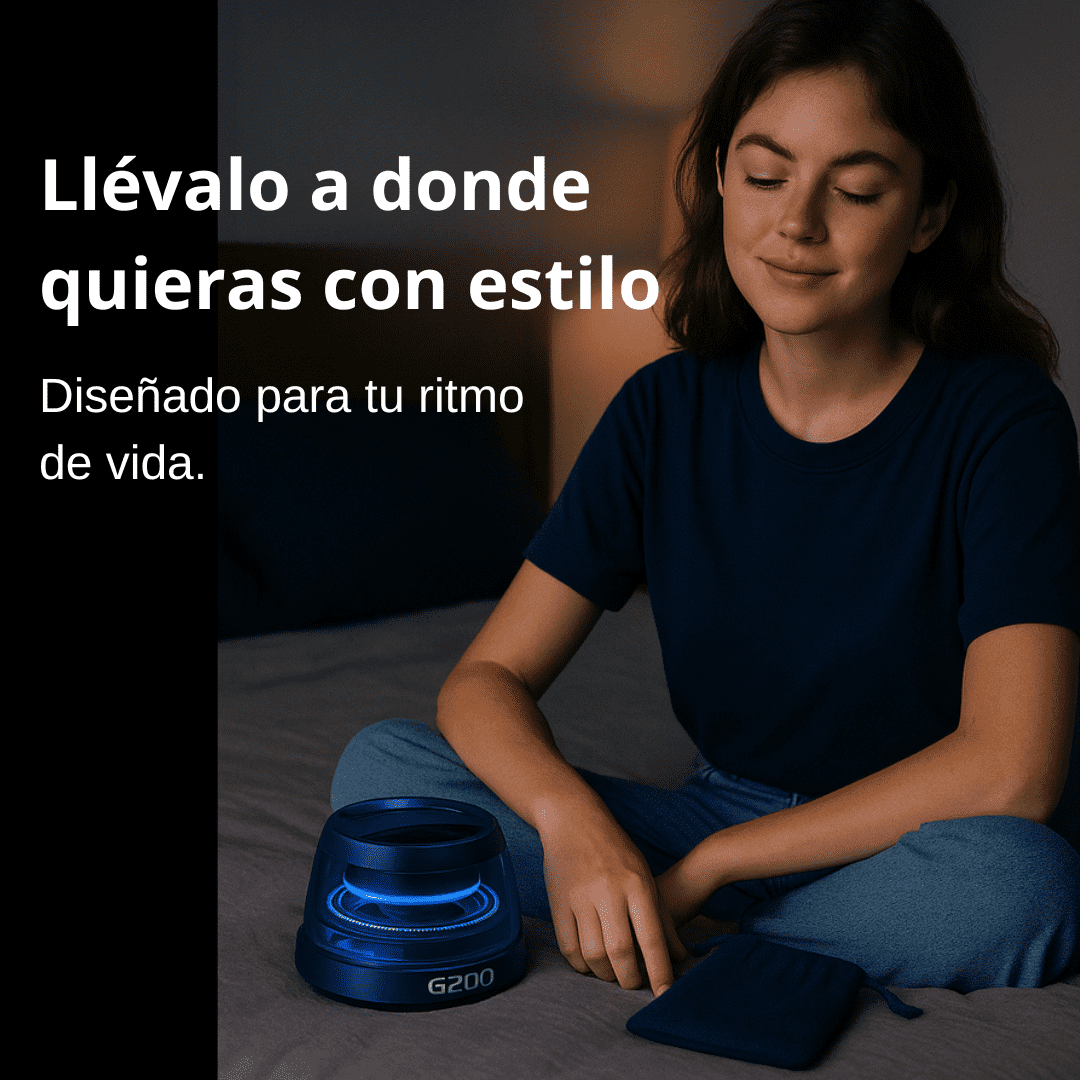 ¡Transforma tu sonido con estilo! con el Altavoz Magnetico G200