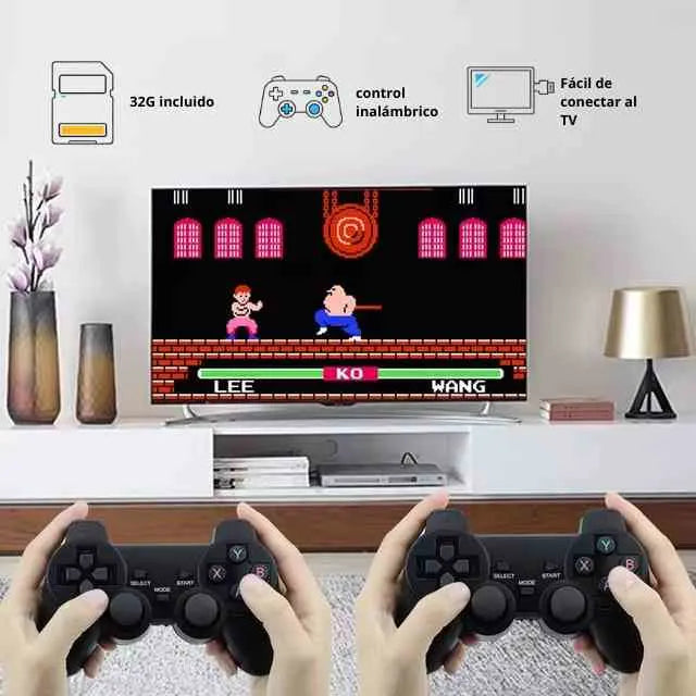 Consola Retro - Diversión sin fin en la pantalla grande