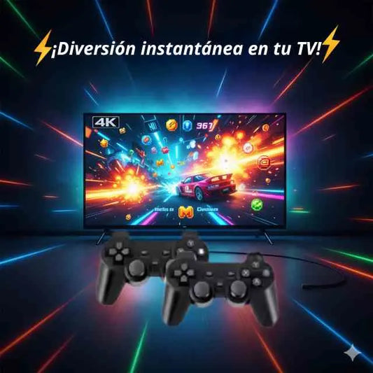 Consola Retro - Diversión sin fin en la pantalla grande