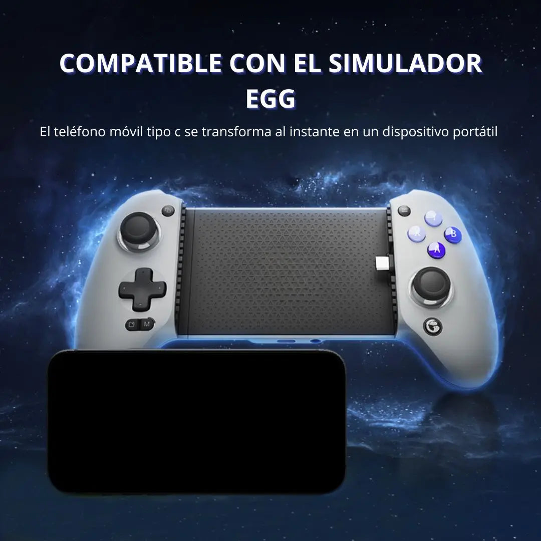 🎮Controlador Móvil con Diseño de Consola