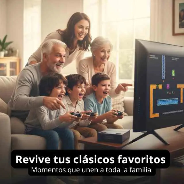 Consola Retro - Diversión sin fin en la pantalla grande