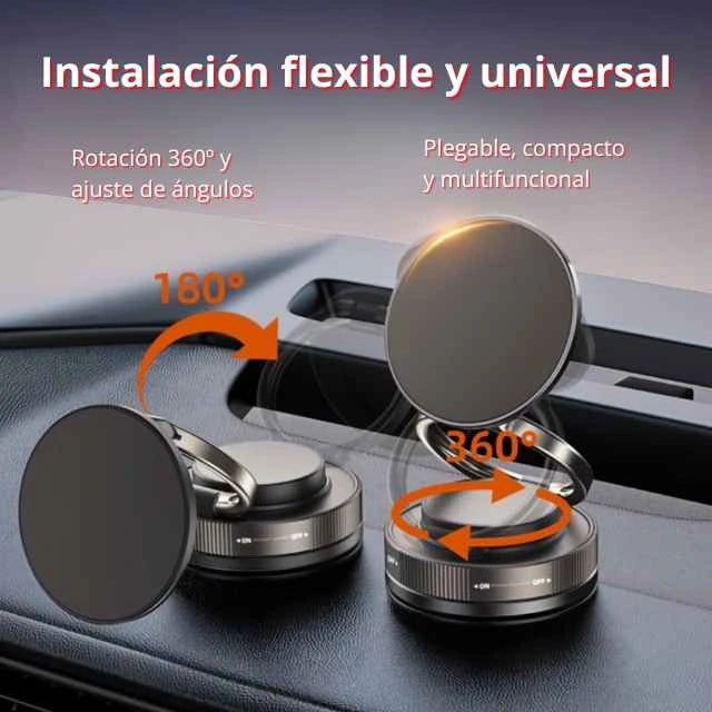 Adiós soportes débiles ❌Hola fijación magnética ✔️ ¡Y llévate 2 de regalo de diferentes modelos!