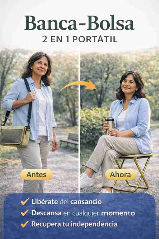 Banca bolso 2 en 1 | Practicidad y Estilo 👜✨