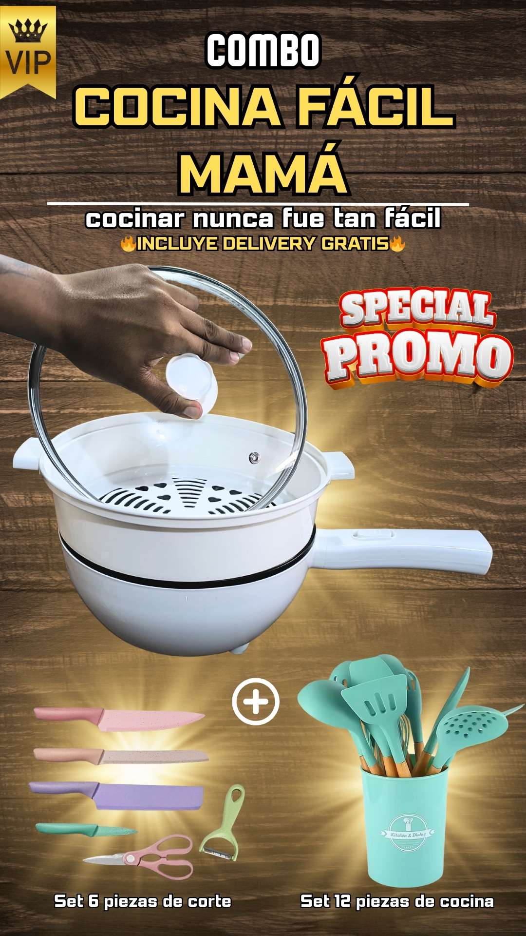 COMBO COCINA FÁCIL MAMÁ