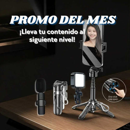 Mini Kit de Grabación Pro 4 en 1 – Excepro™