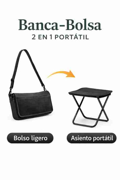 Banca bolso 2 en 1 | Practicidad y Estilo 👜✨