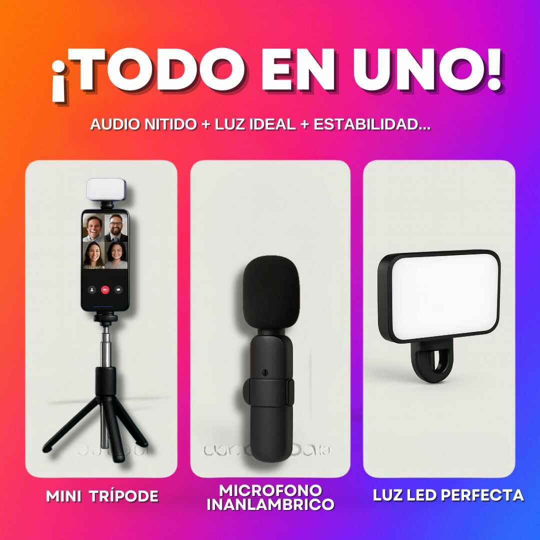🎉 Kit Todo en Uno (3 en 1)📸✨