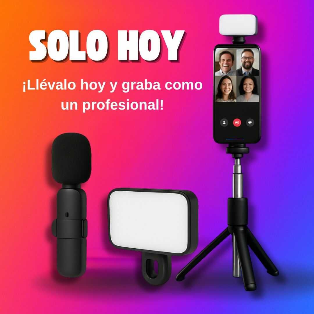 🎉 Kit Todo en Uno (3 en 1)📸✨