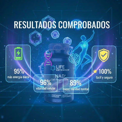 NAD+ Cell Regenerator + Resveratrol Elite✨ Juventud y Energía en Cada Cápsula