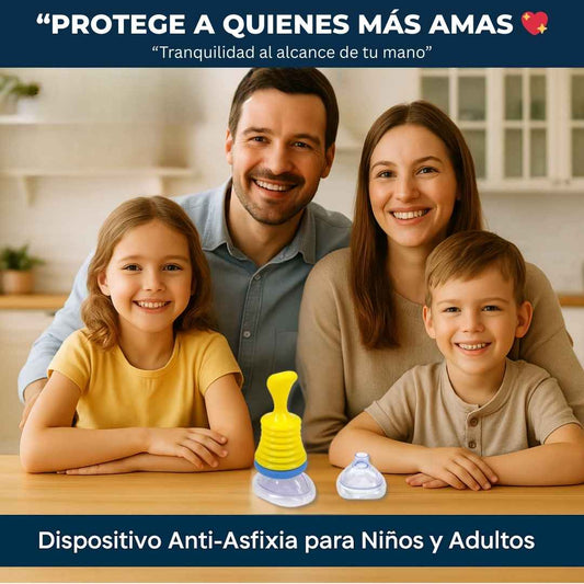 Dispositivo de emergencia, salvavidas o antiasfixia con 🎉 Regalo