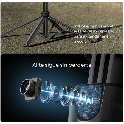 TRÍPODE C17 CON SEGUIMIENTO FACIAL |🎥 ¡Graba sin límites, siempre! ✨