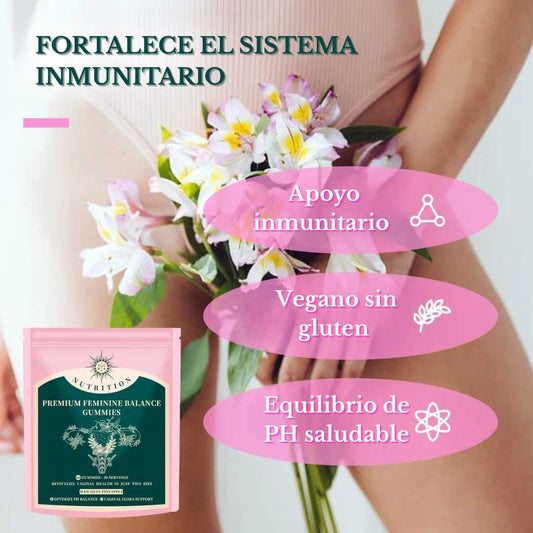 Gomitas probióticas para mujeres