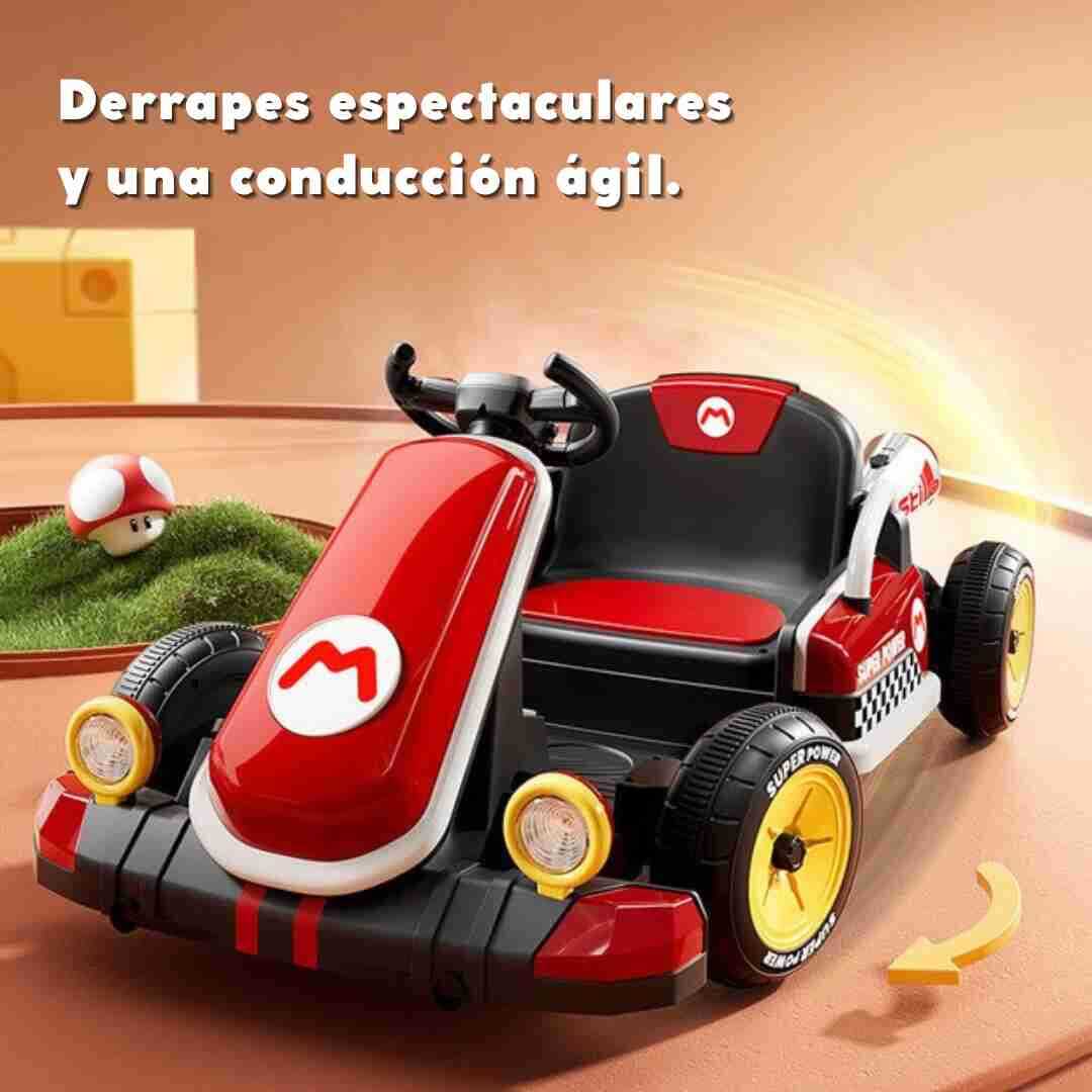 Super vehiculo electrico de carrera | modelo Mario Bros