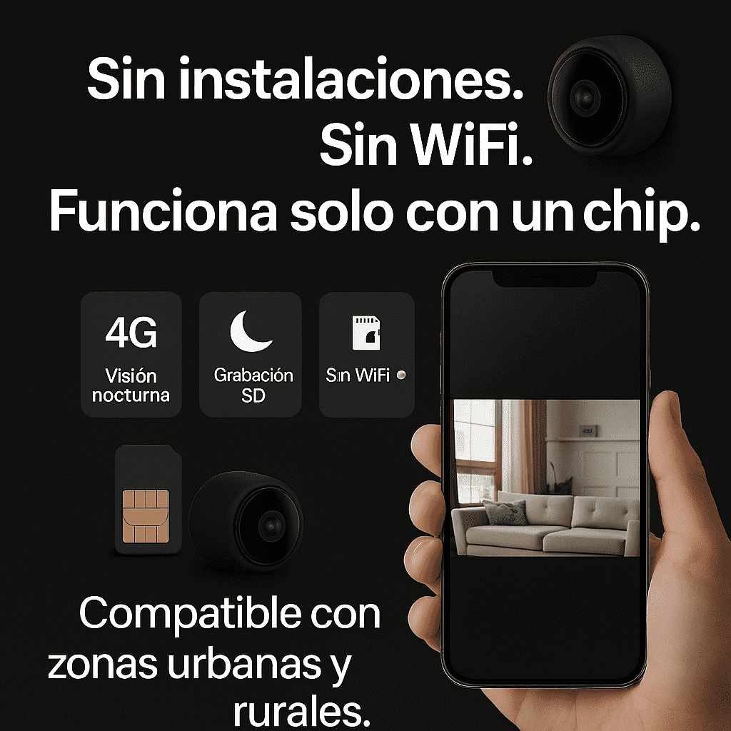 Mini camara HD + tarjeta de memoria