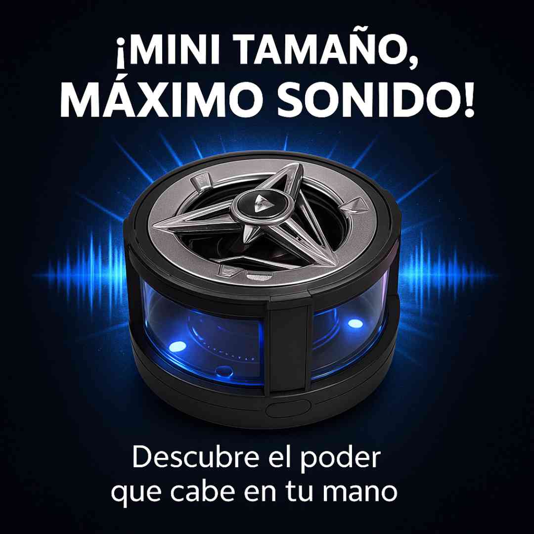 "Altavoz magnético - Tecnología TWS Q5"