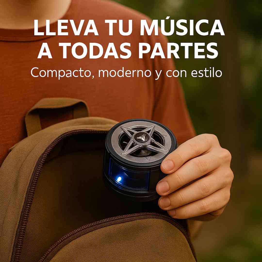 "Altavoz magnético - Tecnología TWS Q5"