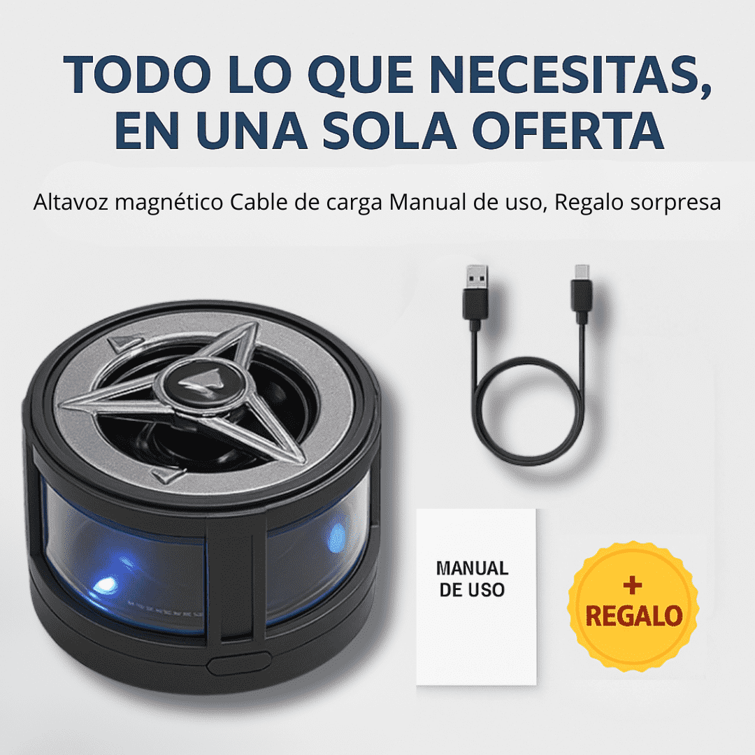 Altavoz magnetico - Tecnologia TWS Q5