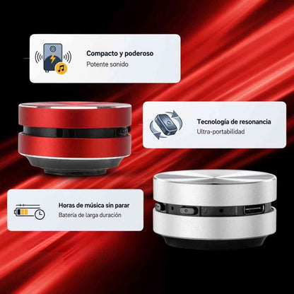 ¡Lleva 2 MINI SPEAKERS PODEROSOS al precio de 1! 🔥