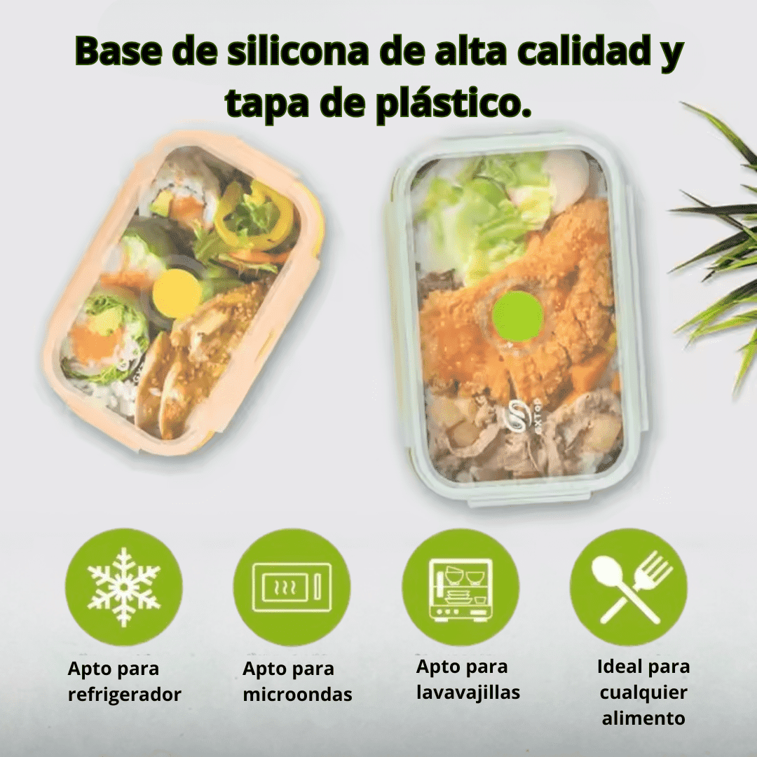 Practicos Envases Plegables (Pack de 4)