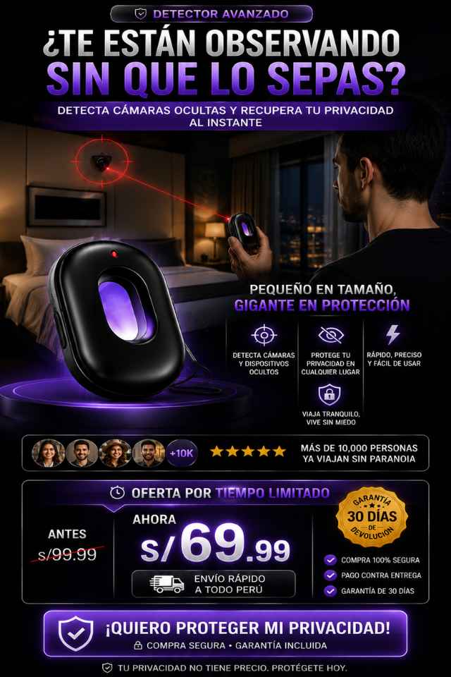 Detector de camaras