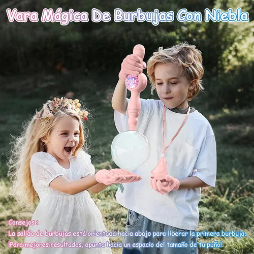 Maquina de Burbujas modelo Varita