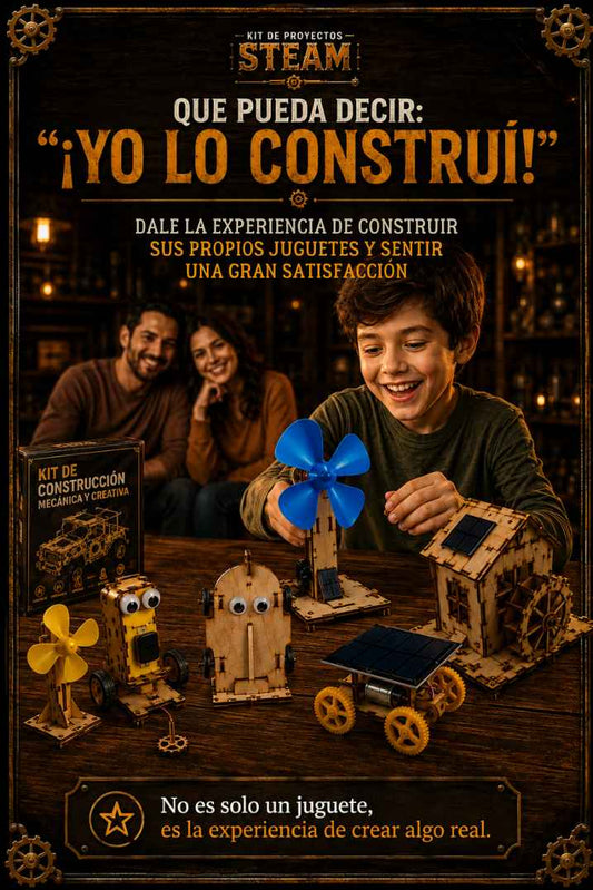 Kit de construcción en Madera MDF | Construye con sus propias manos