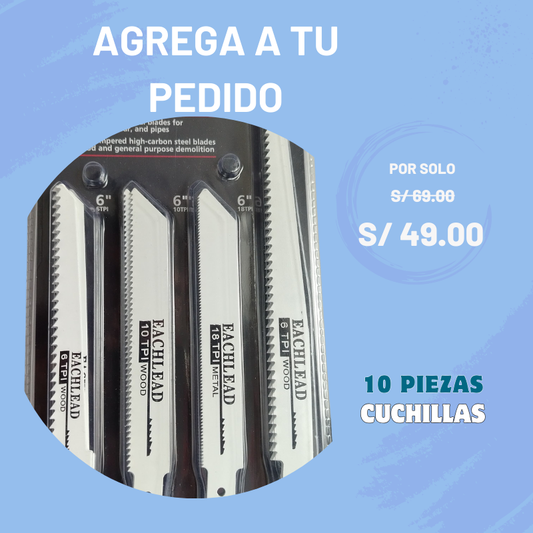 JGO DE 10 CUCHILLAS
