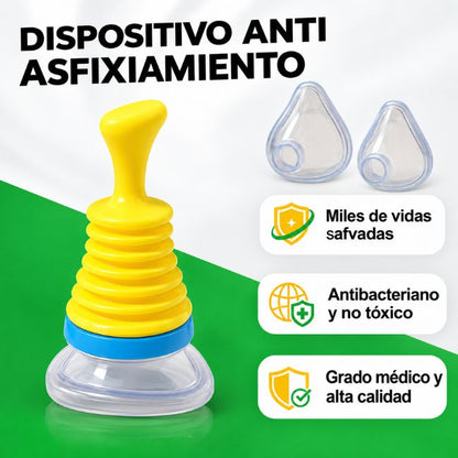 Dispositivo antiasfixia de emergencia