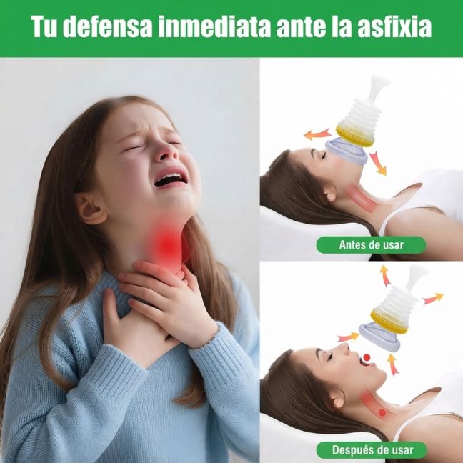 Dispositivo antiasfixia de emergencia