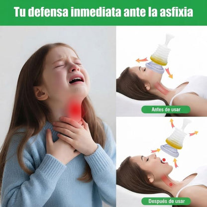 Dispositivo antiasfixia de emergencia
