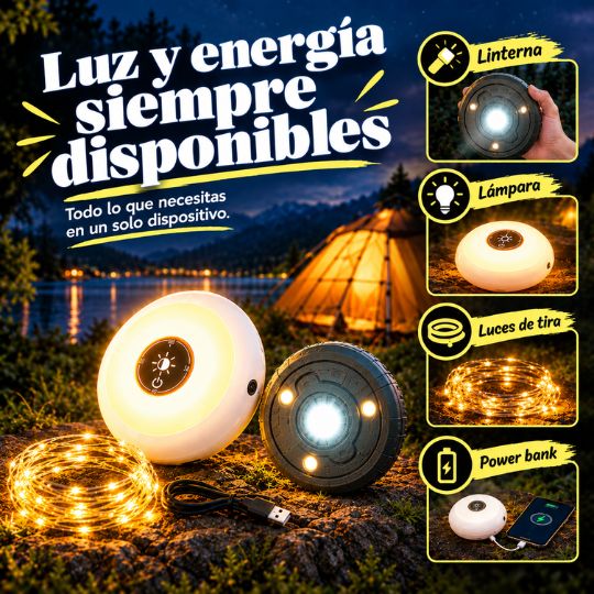Luces portátil 4 en 1