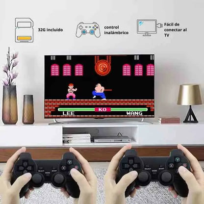 Consola Retro - Diversión sin fin en la pantalla grande